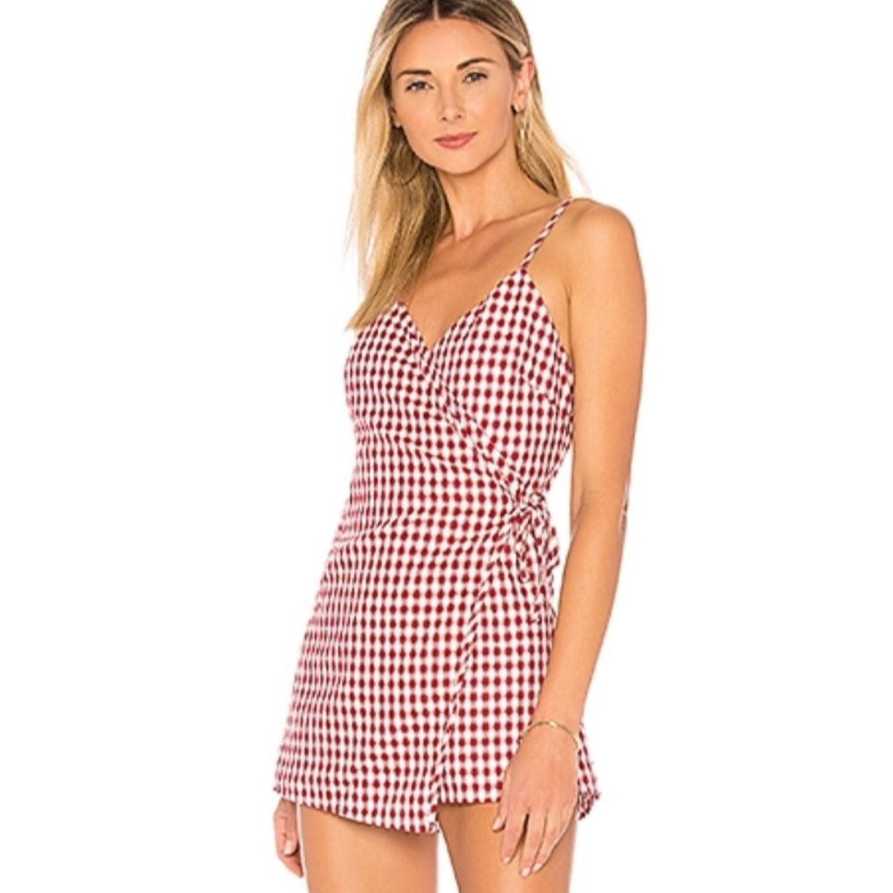 Revolve Wrap Dress/Romper with Skort